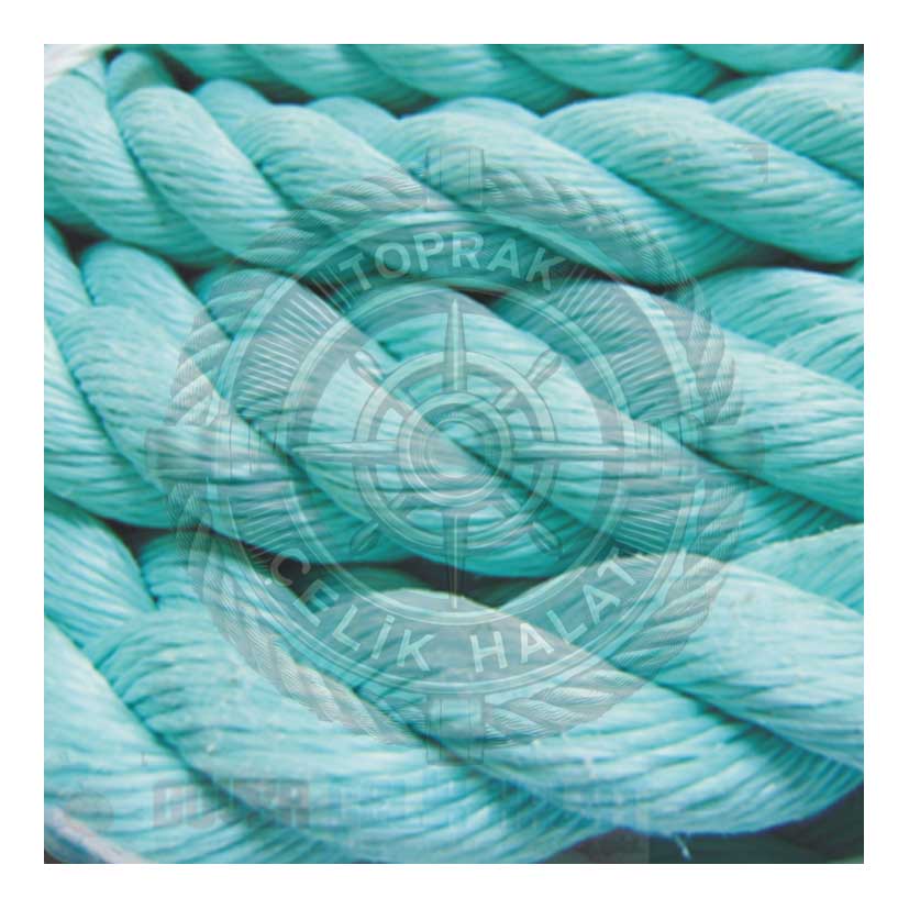 3 Kollu Polipropilen Halat