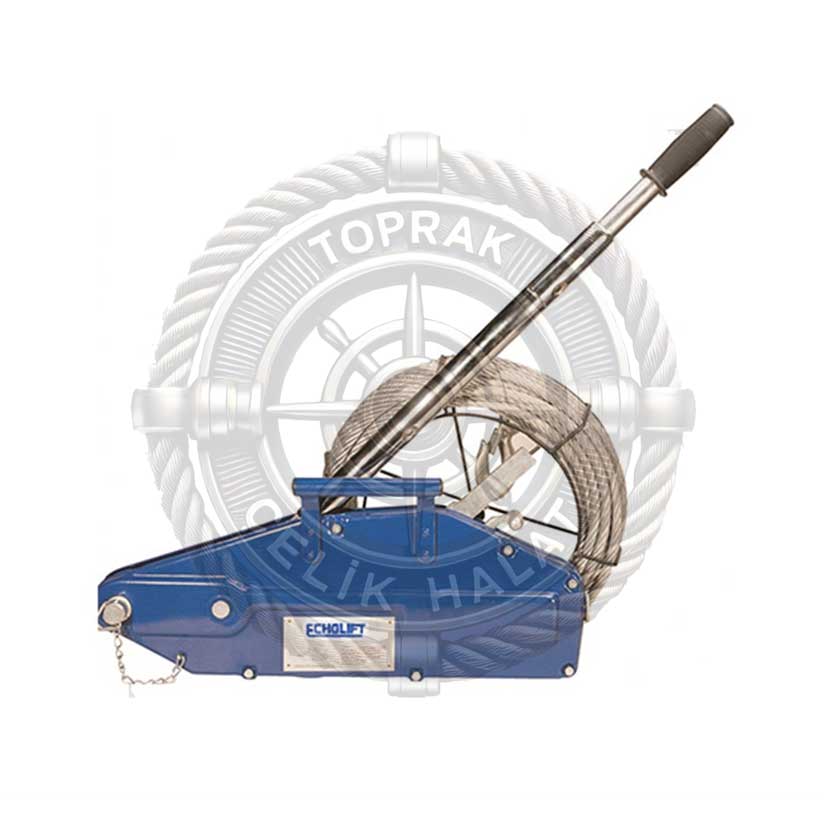 1.6 Ton 20 Metre Halatlı Çektirme (Trifor)