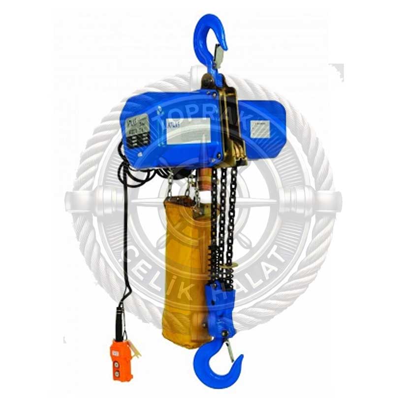 Atlas Elektrikli Zincirli Vinç (2 Hareketli, Trifaze)