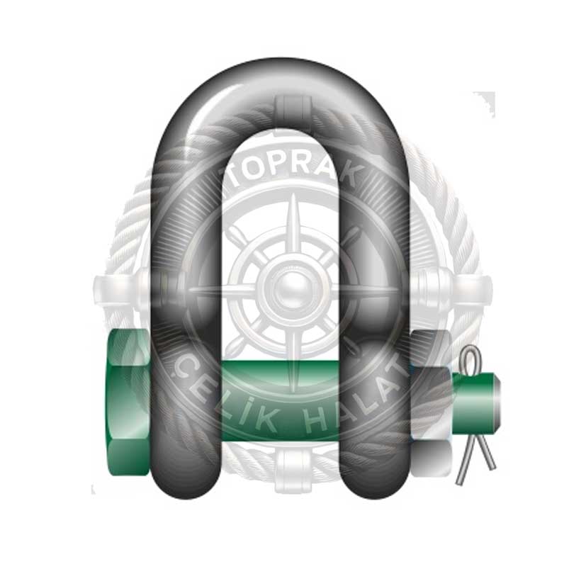 Green Pin Standard Dee Tip Somunlu Kopilyalı Kilit
