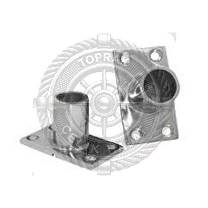 Krom Kare Taban 90 Drc Çapı: 25 Mm