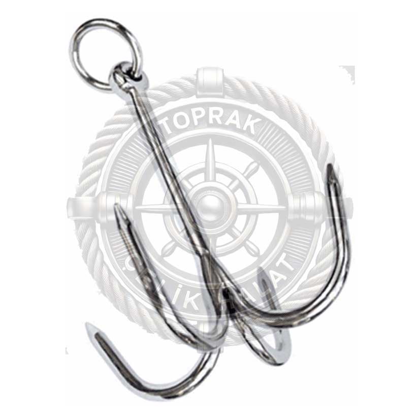 Krom Tekne Çapası Çengel