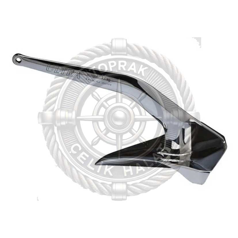 Ultra Paslanmaz Çelik Çapa Krom 160 kg