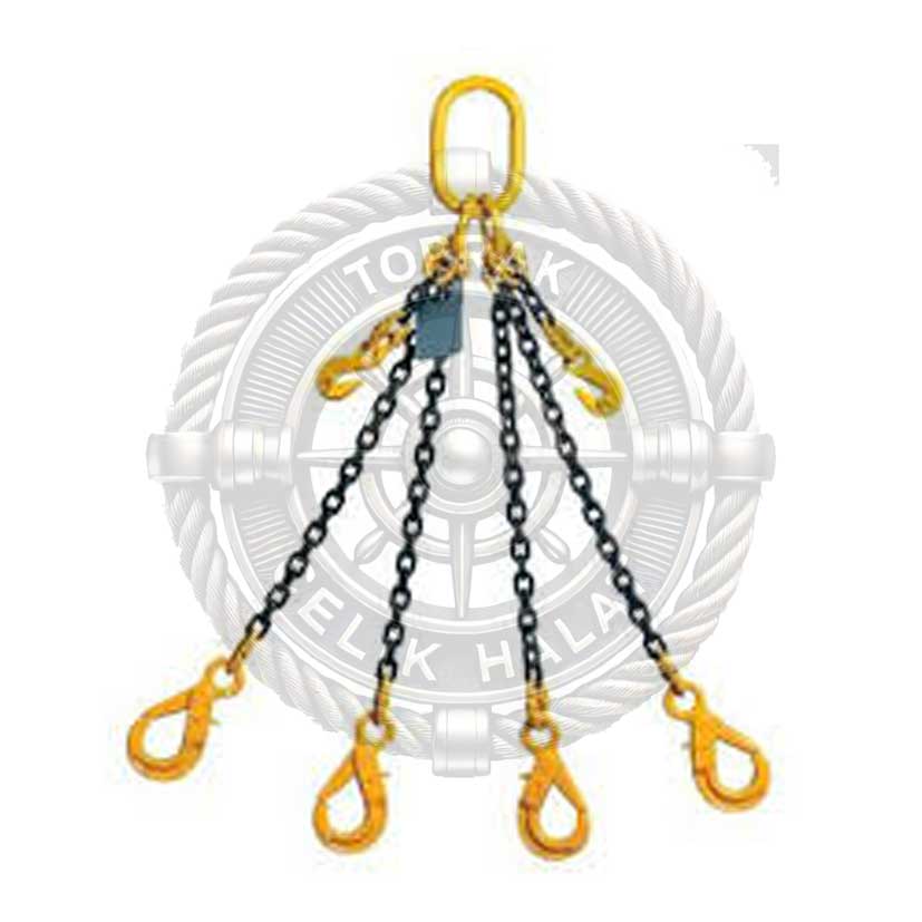 Zincir Sapan Çeşitleri, 4 Kollu Zincir Sapan